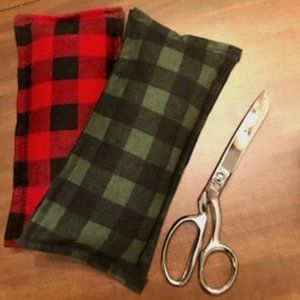Flannel Heating Pads - Buffalo Plaid - ClarkSisterSolace
